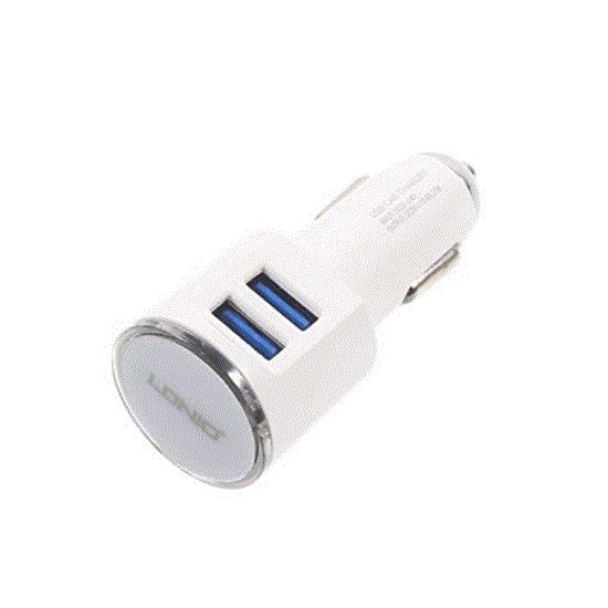 Picture of شارژر فندکی الدینیو 2 پورت مدلDL-C29