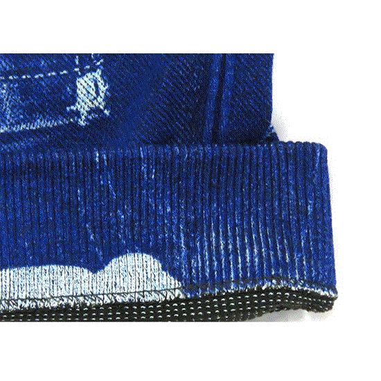 تصویر  ساپورت طرح لی نگین دار رنگ آبی JEAN DESIGN SUPPORT