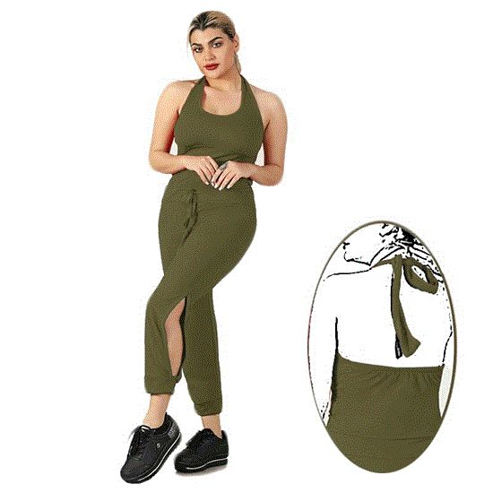 Picture of سرهمی اسپرت دور گردنی رنگ سبز