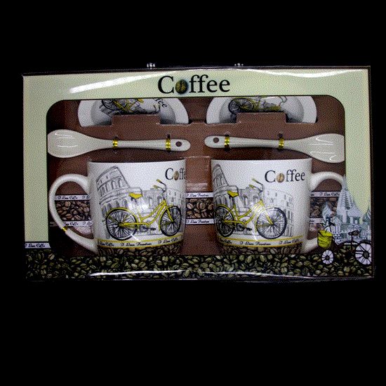 Picture of ست ماگ دو نفره طرح دوچرخه