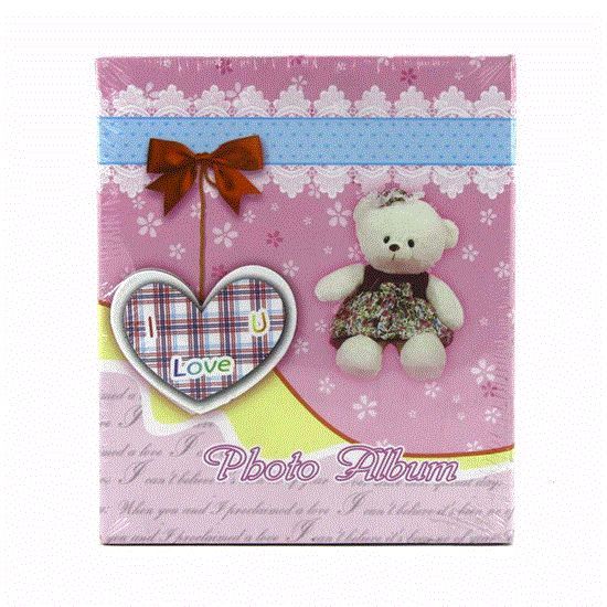 Picture of آلبوم عکس طرح خرس صورتی با ظرفیت 40عکس