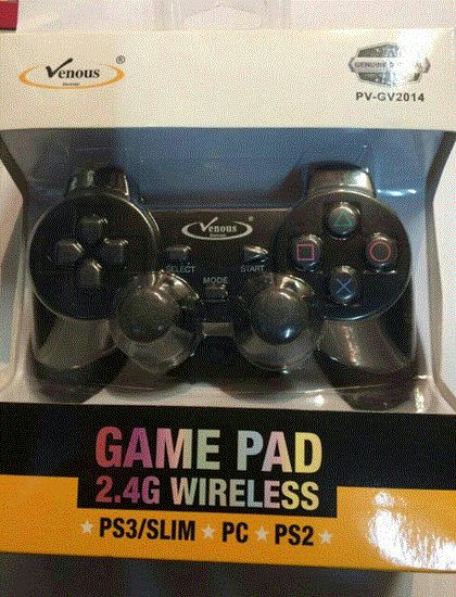 Picture of دسته بازی تک وایرلس  شوک دار ونوس pc,ps2,ps3