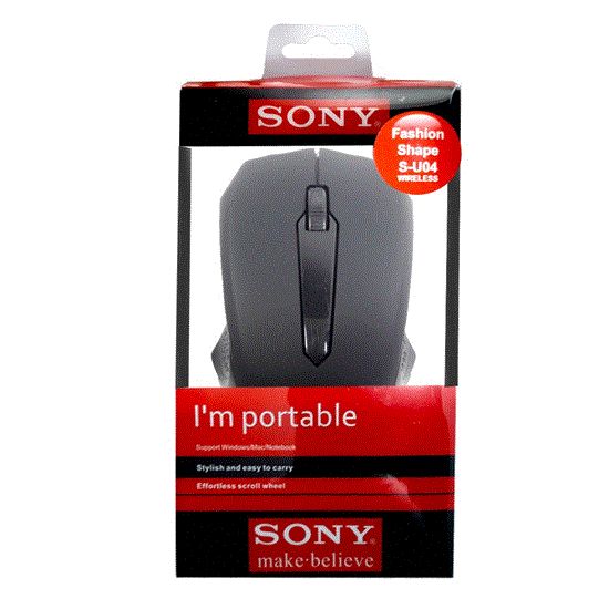 Picture of موس سونی مشکی مدل S-U04