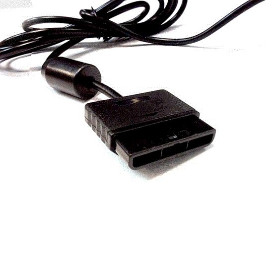 تصویر  دسته بازی تک شوکدار سفید ونوس ps2