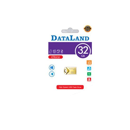 Picture of فلش مموری دیتالند مدل Chico ظرفیت 32GB (گلد)