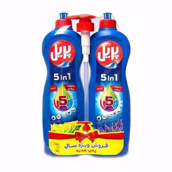 Picture of مایع ظرفشویی پریل مدلLEMON AND LAVENDER بسته 2 عددی به همراه پمپ هدیه