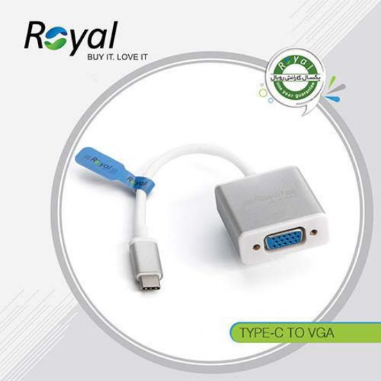 مبدل USB-C به VGA