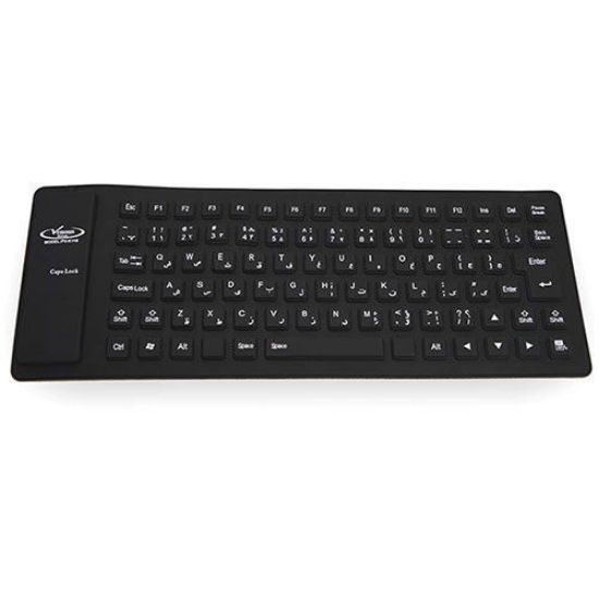 کیبورد ژله ای ونوس مدل PV-K118 با حروف فارسی