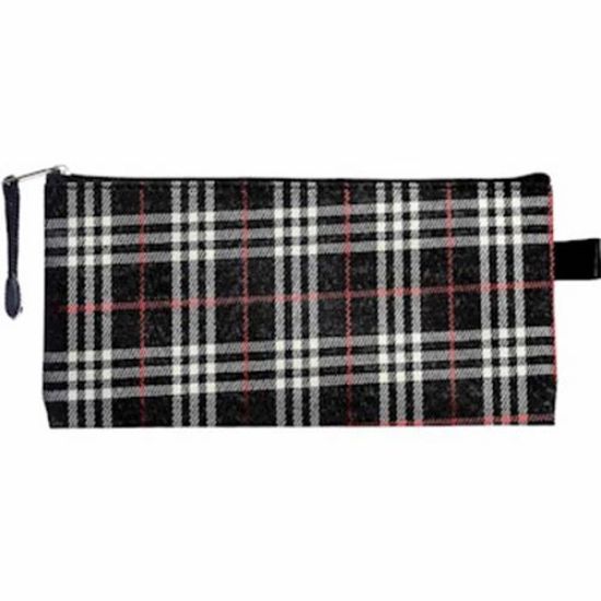 جامدادی چهارخونه مشکی