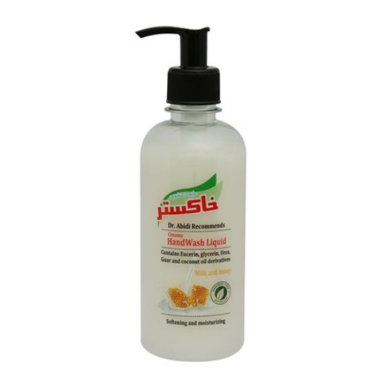 مایع دستشویی کرمی شیر و عسل خاکستر