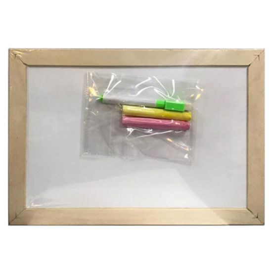 Picture of تخته سیاه گچی دورو وایت برد دار مایسا 20*30