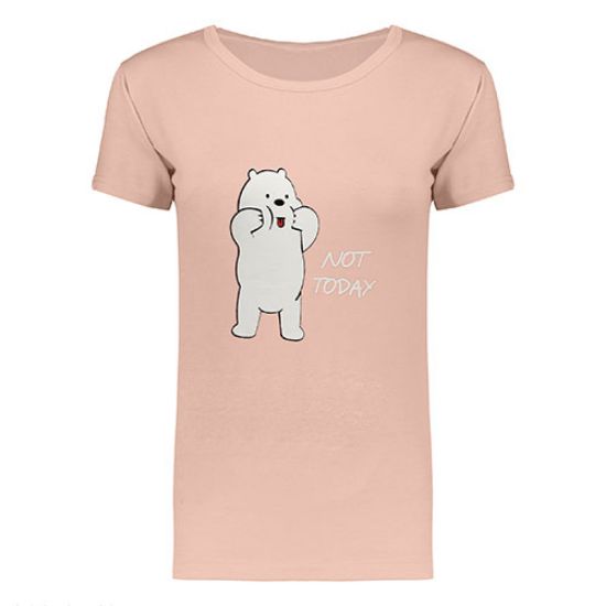 تی شرت خوش رنگ طرح دار