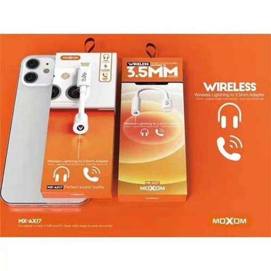 Picture of مبدل لایتنینگ به جک 3.5 میلی متری موکسوم مدل MX-AX17