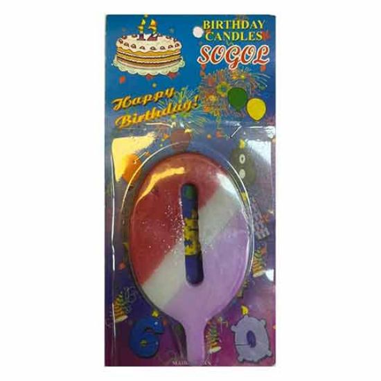  شمع سه رنگ پرچمی