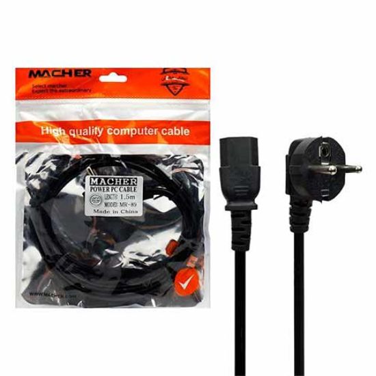 Picture of کابل برق کامپیوتر مچر مدل MR-89 طول 1.5 متر