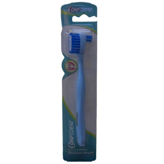مسواک دندان مصنوعی confident