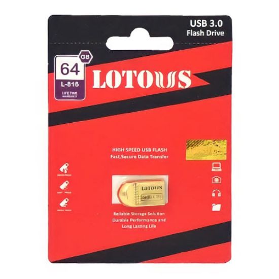 فلش 64 گیگ لوتوس مدل USB 3.1 L-816