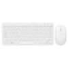 مینی کیبورد و ماوس بی سیم سفید Multimedia