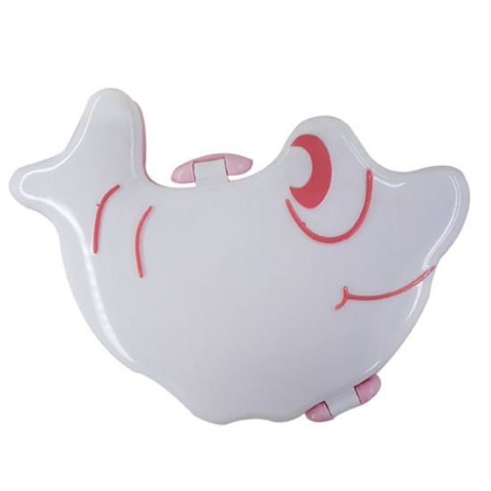 Picture of ظرف غذای کودک طرح دلفین رنگ صورتی