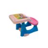 Picture of میز تحریر زرد صورتی و صندلی قرمز رنگ کودک دانا