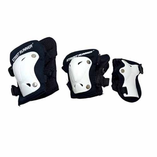 Picture of ست لوازم ایمنی استریت رانر 6 تکه مشکی