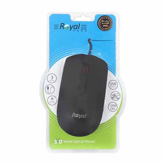 Picture of ماوس با سیم رویال مدل M261