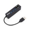 Picture of هاب 3 پورت USB 2.0 کارت خوان کمبو مشکی