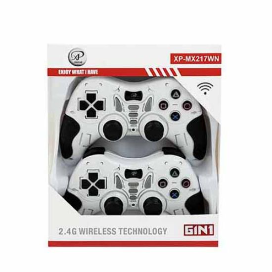 Picture of دسته بازی بی سیم دو عددی ایکس پی پروداکت مدل MX217W سفید
