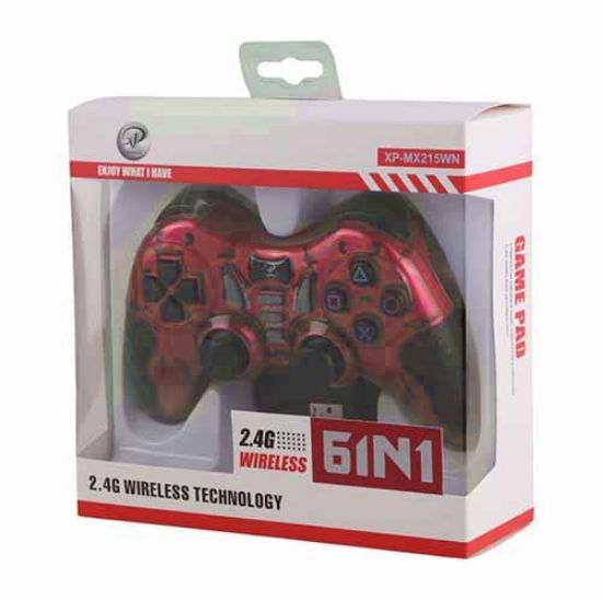 Picture of دسته بازی بی سیم ایکس پی پروداکت مدل MX215W قرمز