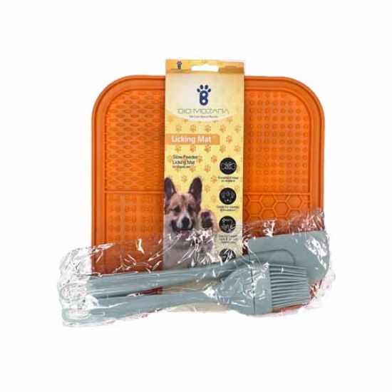 Picture of مت لیسیدنی تشویقی سگ و گربه بایو موزارا نارنجی